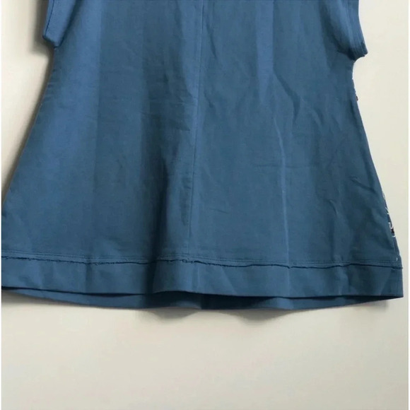 NWT Anthropologie Akemi + Kin Hildie Sequined top floral embroidered chambray - Picture 15 of 15